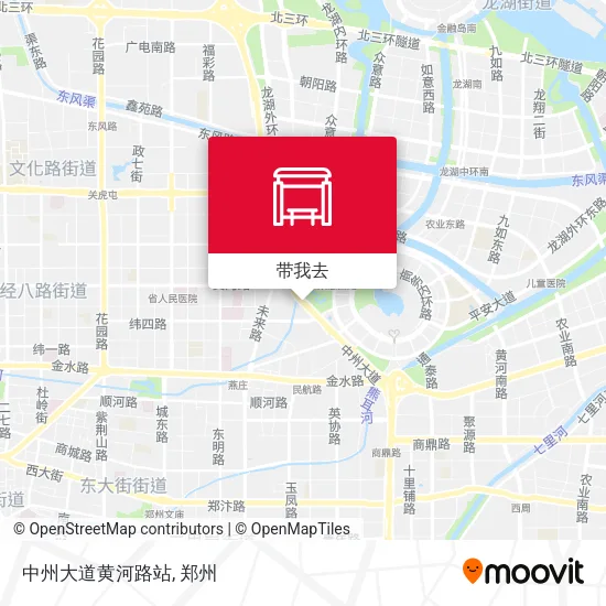 中州大道黄河路站地图