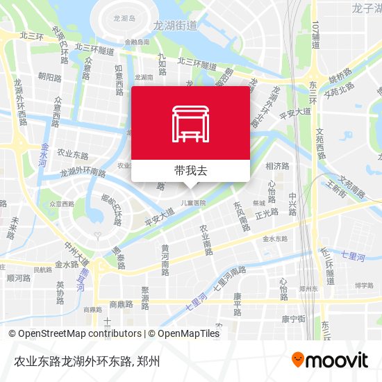 农业东路龙湖外环东路地图