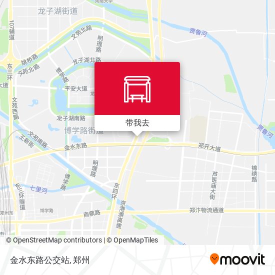 金水东路公交站地图