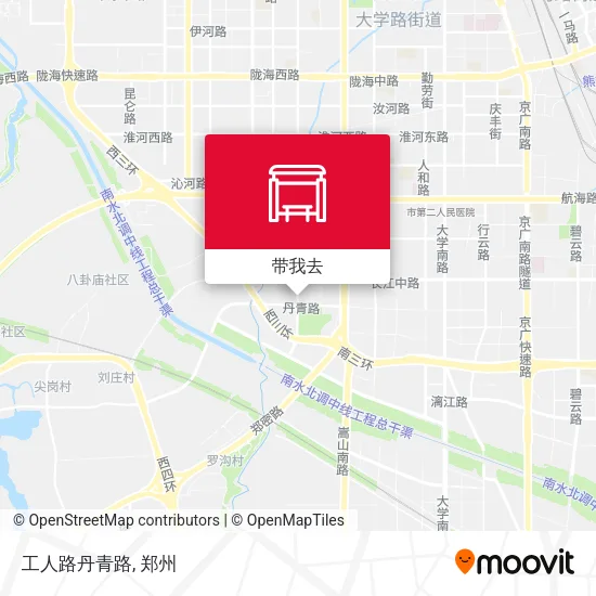 工人路丹青路地图