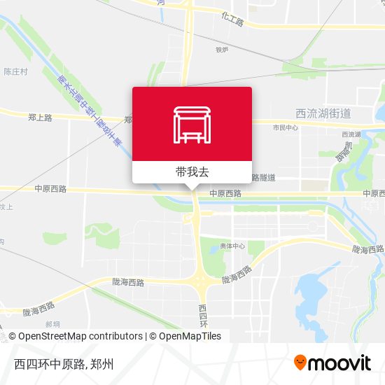 西四环中原路地图