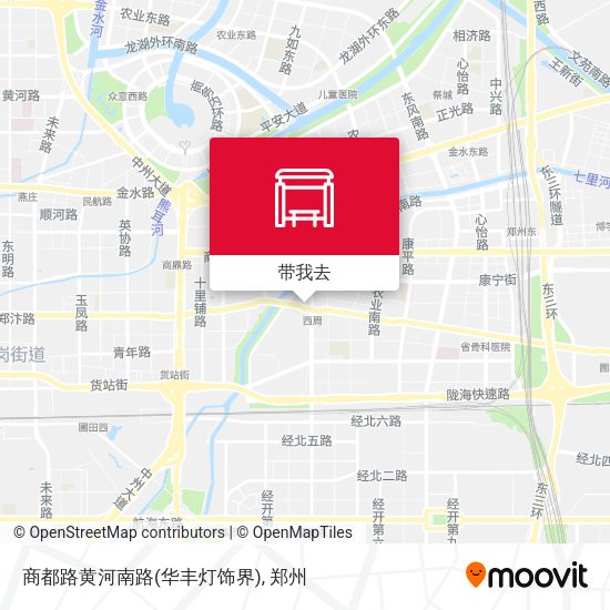 商都路黄河南路(华丰灯饰界)地图