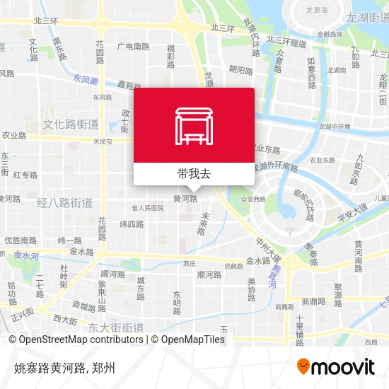 姚寨路黄河路地图