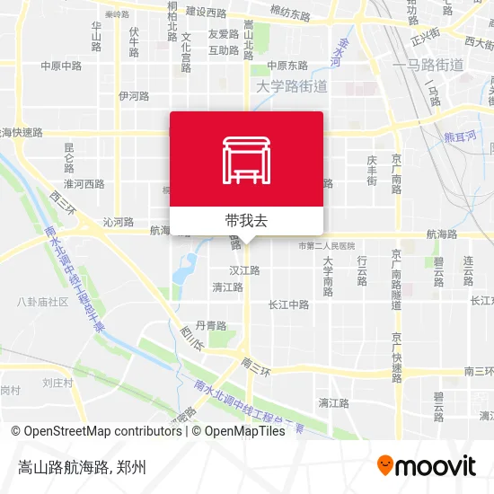 嵩山路航海路地图