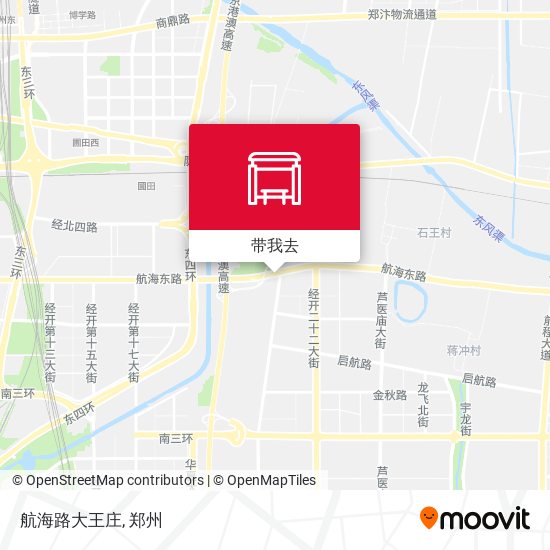 航海路大王庄地图