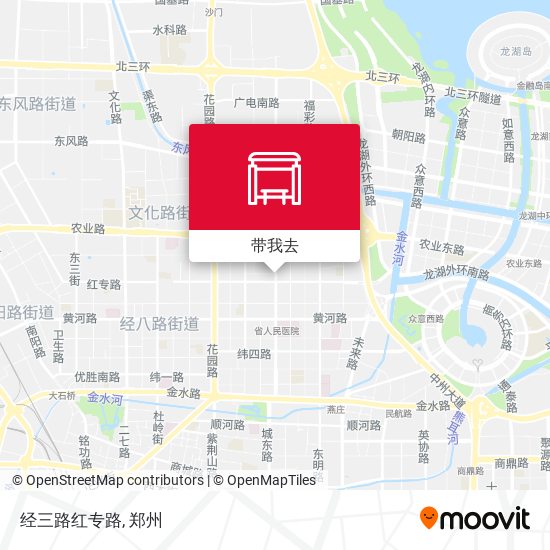 经三路红专路地图