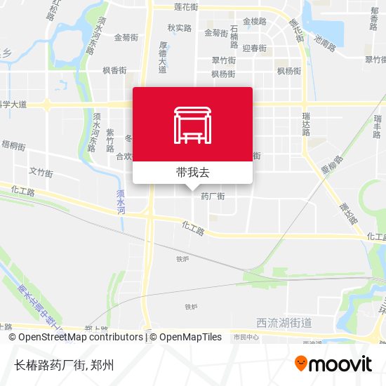 长椿路药厂街地图