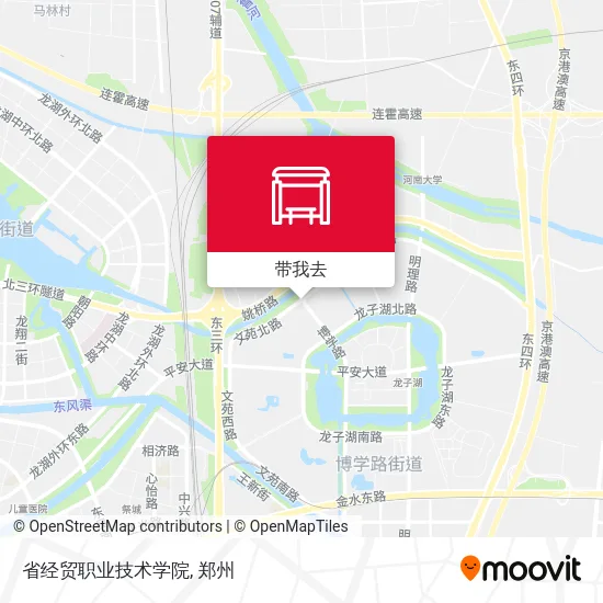 省经贸职业技术学院地图