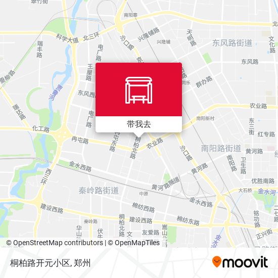 桐柏路开元小区地图