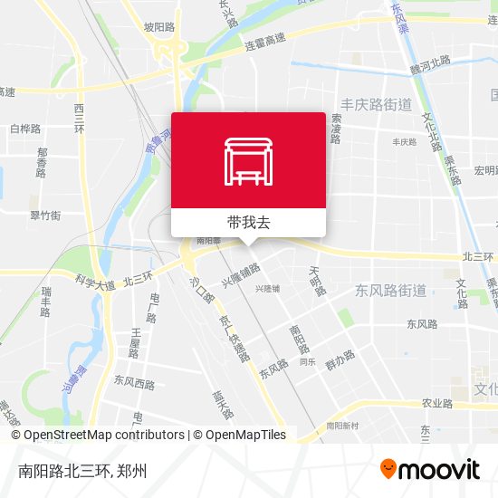 南阳路北三环地图