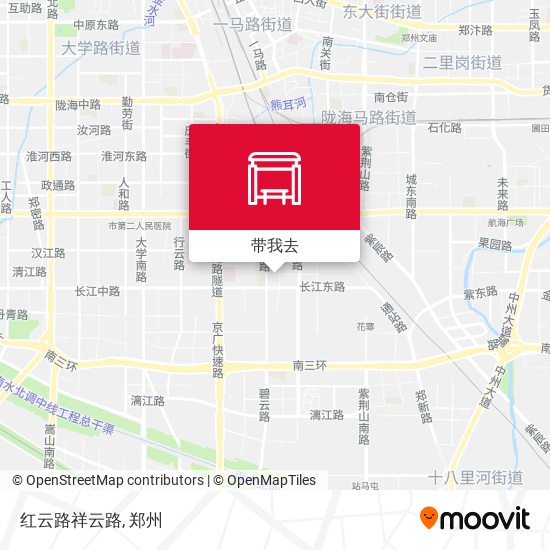 红云路祥云路地图