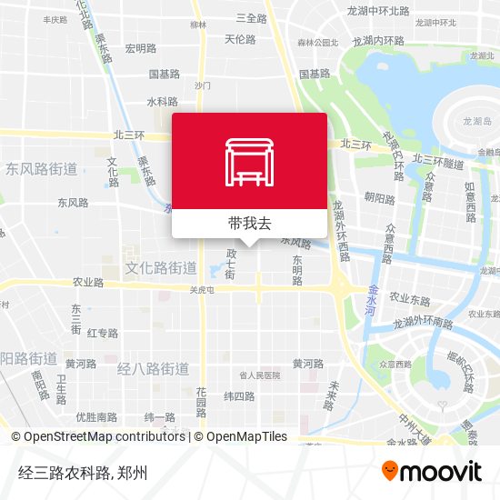 经三路农科路地图