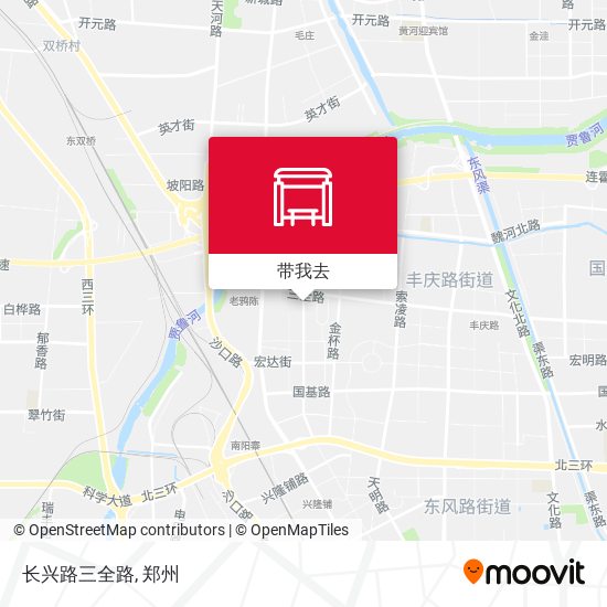 长兴路三全路地图