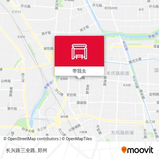 长兴路三全路地图