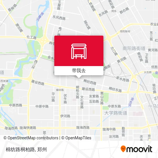 棉纺路桐柏路地图