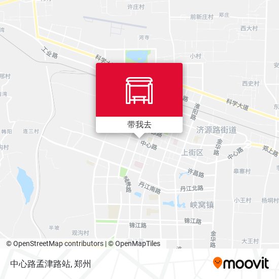 中心路孟津路站地图