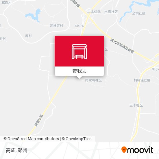 高庙地图