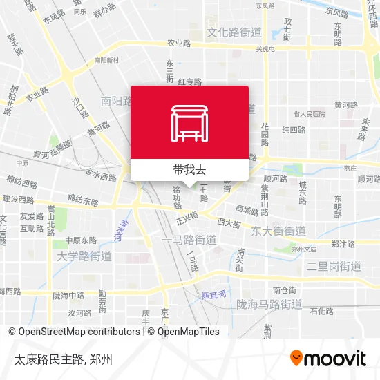 太康路民主路地图