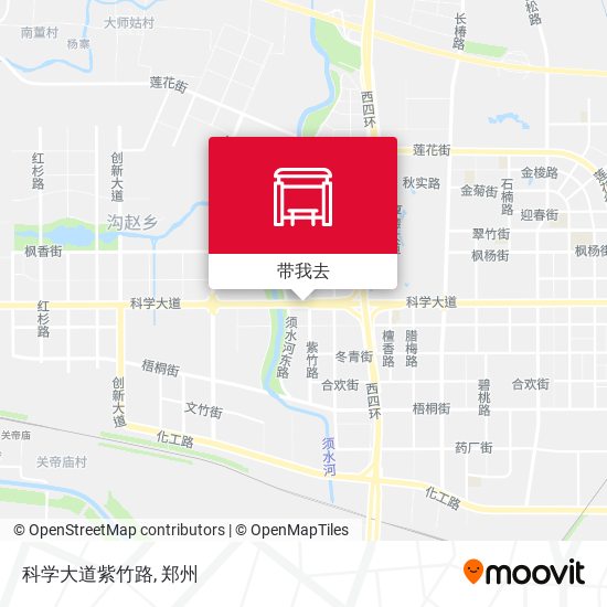 科学大道紫竹路地图