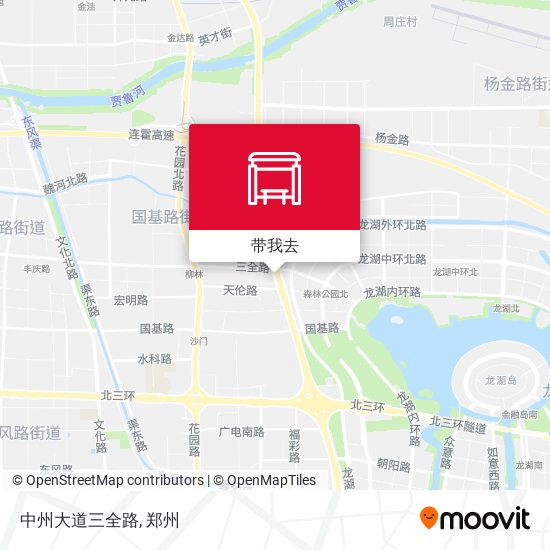 中州大道三全路地图