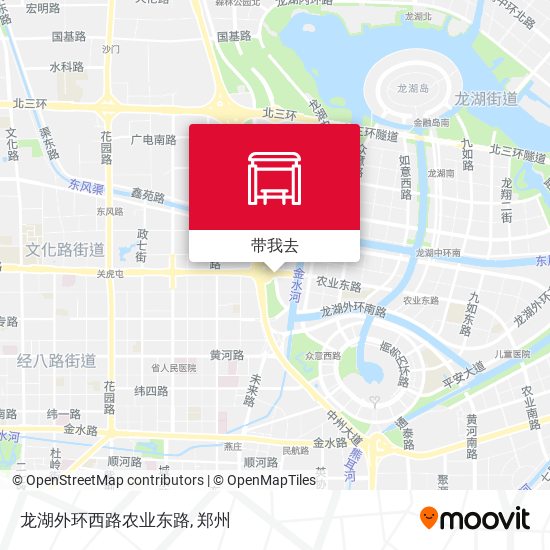龙湖外环西路农业东路地图