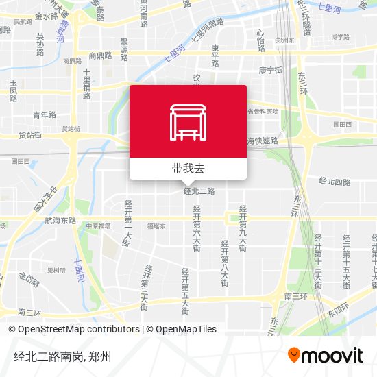 经北二路南岗地图