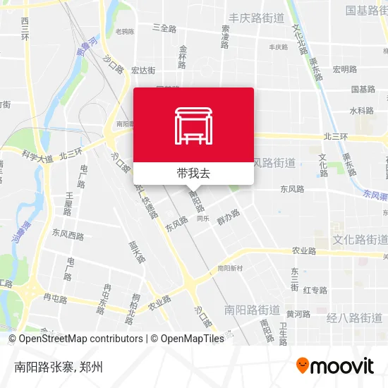南阳路张寨地图