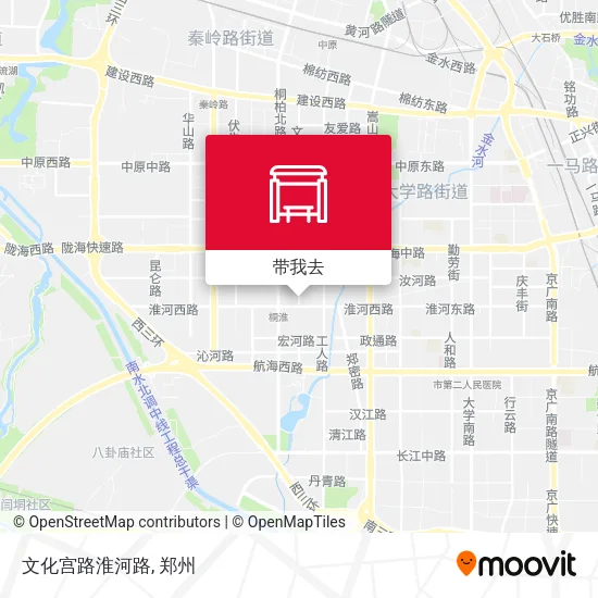 文化宫路淮河路地图
