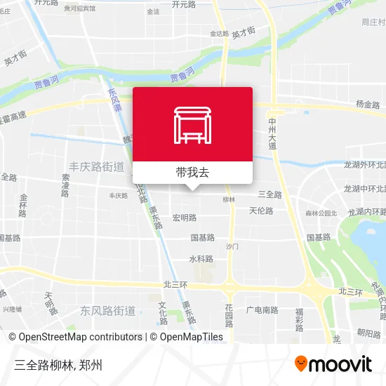 三全路柳林地图