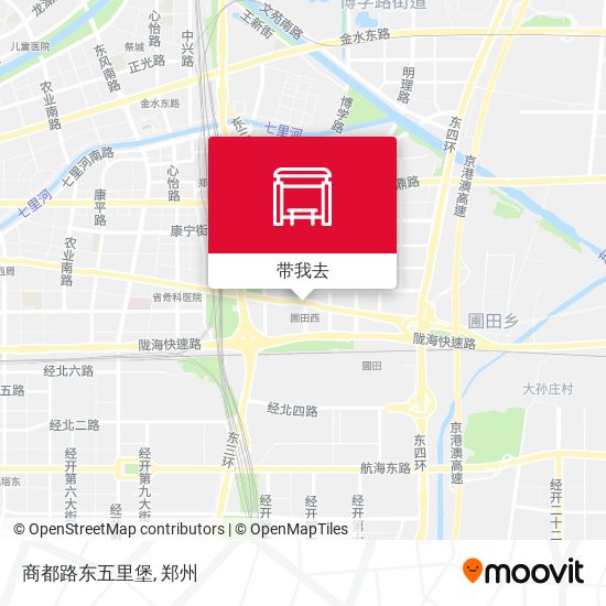 商都路东五里堡地图
