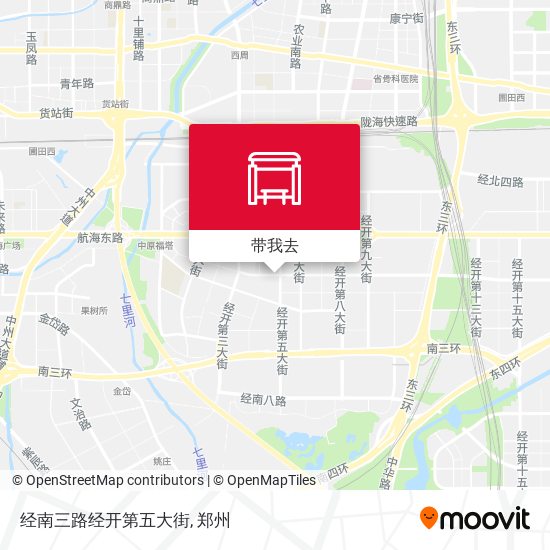 经南三路经开第五大街地图