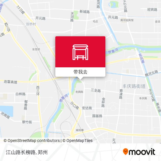 江山路长柳路地图