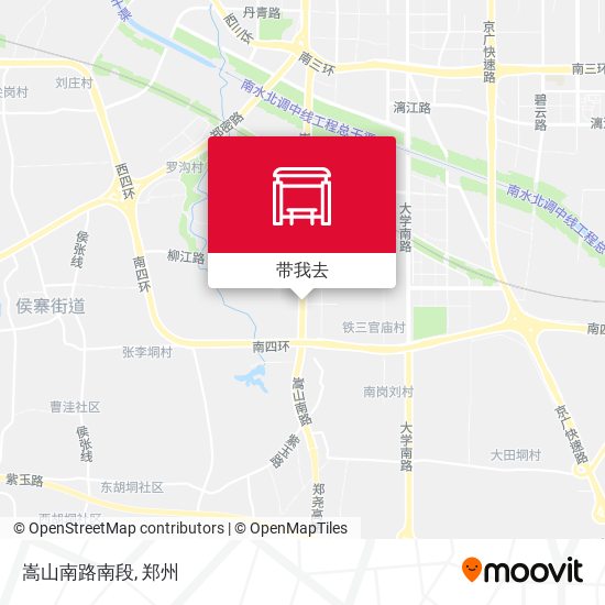 嵩山南路南段地图