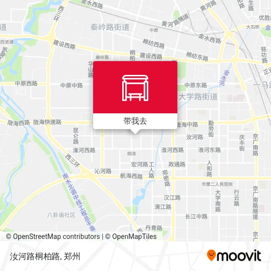 汝河路桐柏路地图