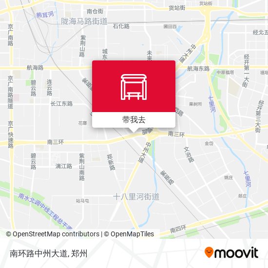 南环路中州大道地图