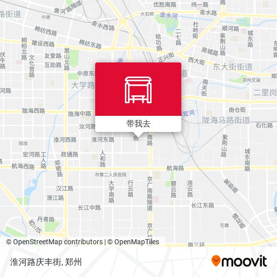 淮河路庆丰街地图