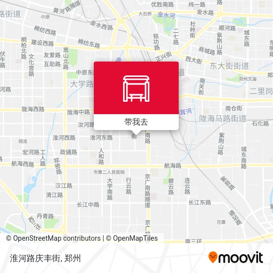 淮河路庆丰街地图