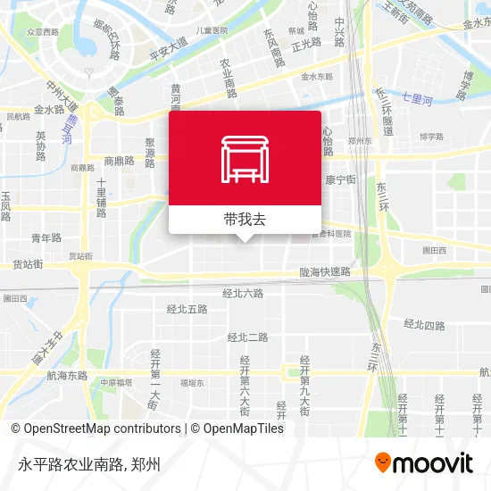 永平路农业南路地图