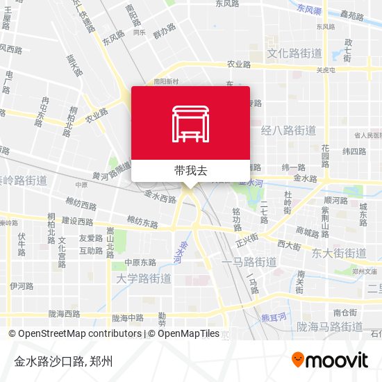 金水路沙口路地图