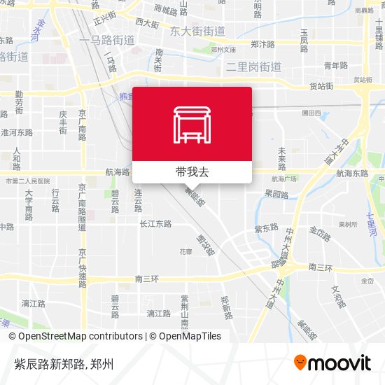 紫辰路新郑路地图