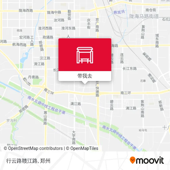 行云路赣江路地图