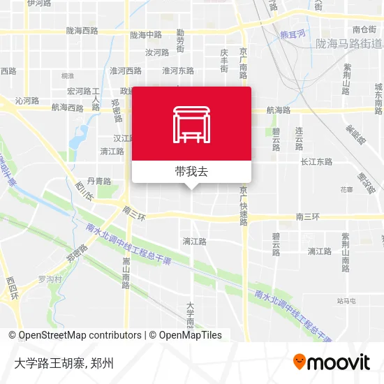 大学路王胡寨地图