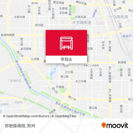 郑密路南段地图