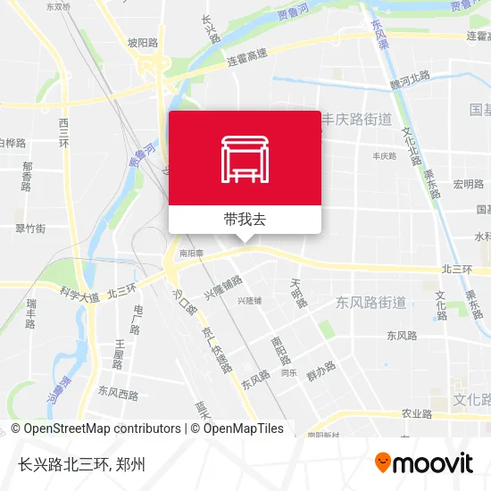 长兴路北三环地图