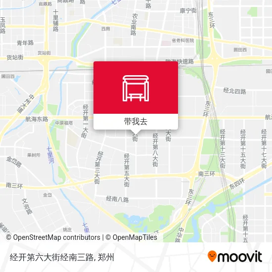 经开第六大街经南三路地图