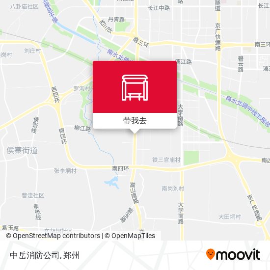 中岳消防公司地图