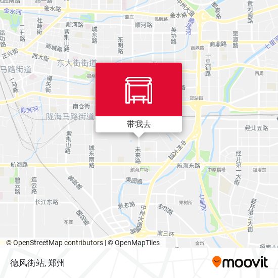 德风街站地图