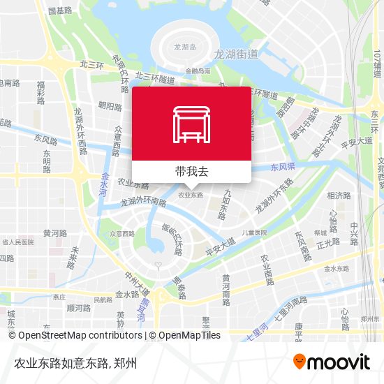 农业东路如意东路地图