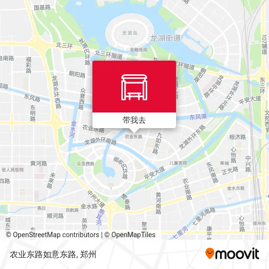 农业东路如意东路地图
