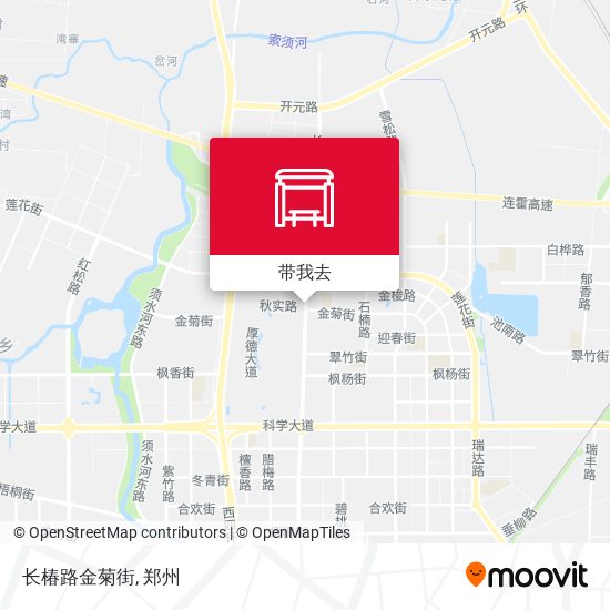 长椿路金菊街地图